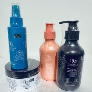 Sephora Hair Treatment Set - Blue, Orange, Black, White